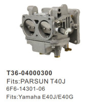 2 STROKE -  T40J - Carburetor assembly - T36-04000300 - Parsun